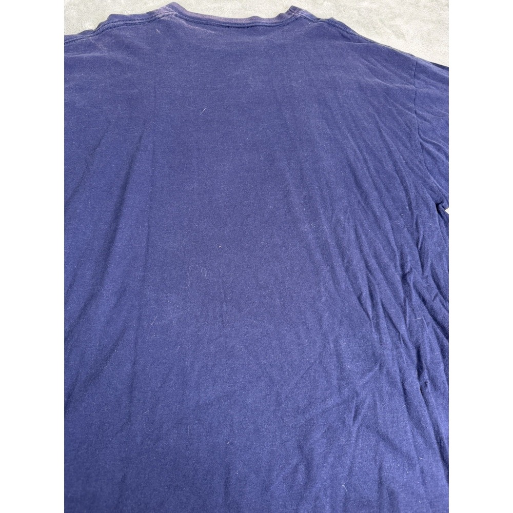 Vintage 90s Cleveland Indians MLB T Shirt Men's Size 2XL Blue - Picture 3 of 11